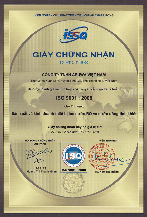 Máy lọc nước Apuwa